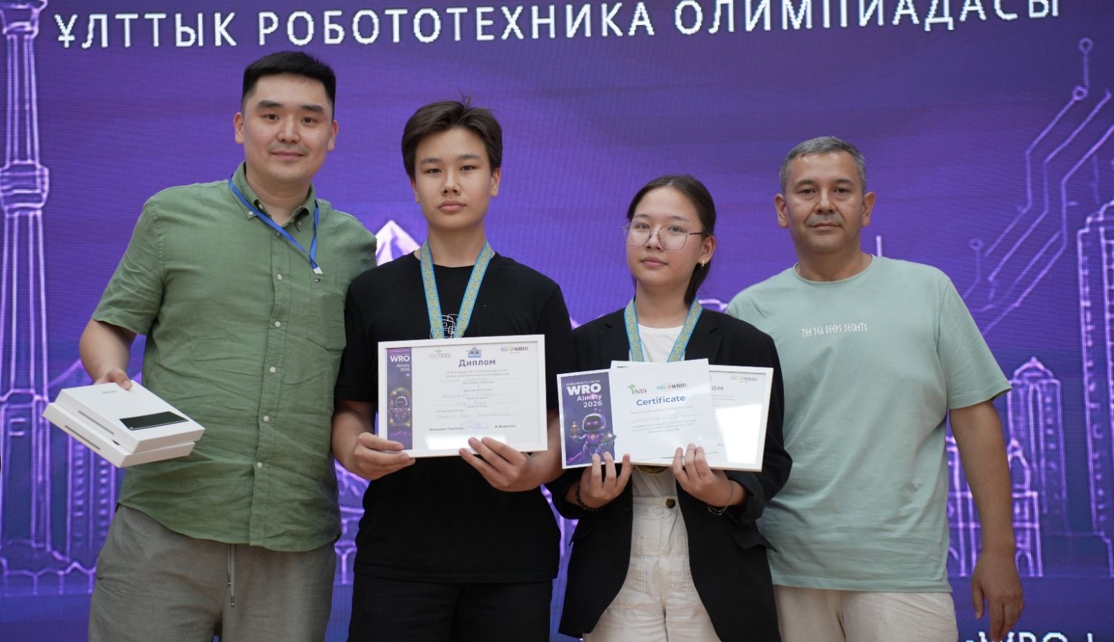 NIS Kyzylorda Students Crowned Winners of World Robot Olympiad 2026